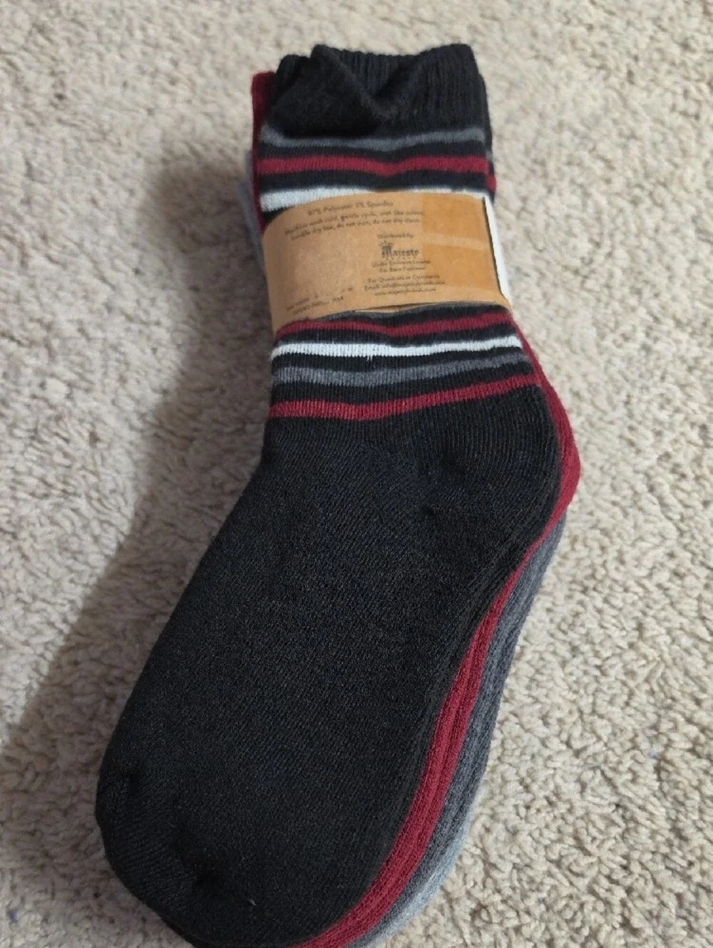 New Born Boot Socks 4 Pairs